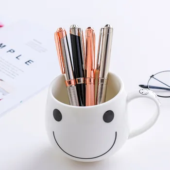 

Metal Creative Ballpoint Pen Swirl Oily Metal Ballpoint Pen Business Office Pen