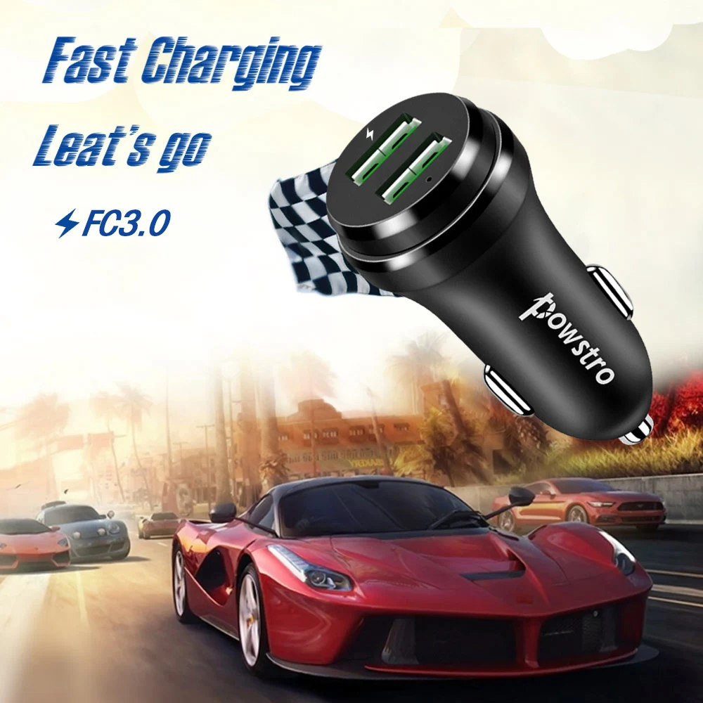 Cheapest USB Car Charger With LED Display Universal Mobile Phone Car-Charger For Xiaomi Samsung S8 IPhone 6 6s 7 8 Plus Tablet