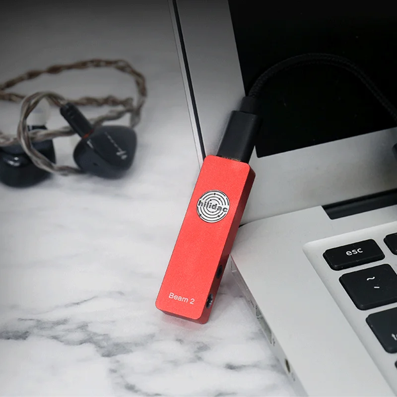 Hilidac Audirect Beam 2 Full MQA ESS9281C Pro True Balanced Portable Headphone Amplifier AMP USB DAC 2 5 3 5mm PCM 32Bit 384kHz