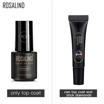 

Top Coat Rhinesotne Nail Gel Strong Adhesive Glue 8ML for Nail Art Decor KG66