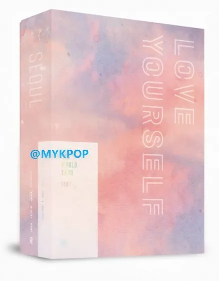 

[MYKPOP]~100% OFFICIAL ORIGINAL~ KPOP-BOYS: World Tour "LOVE YOURSELF -SEOUL" 3 DVD+Photo Book SA19092202
