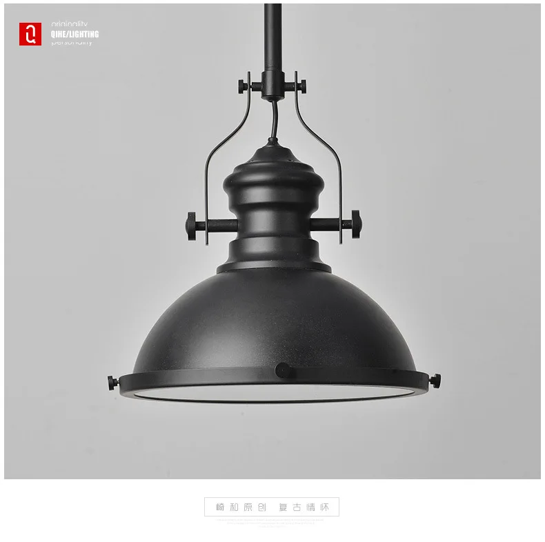 Northern European-Style Restaurant Decorative Lights Iron Art Creative Living Room Lamps Industrial-Style Loft Cafe Chandelier a