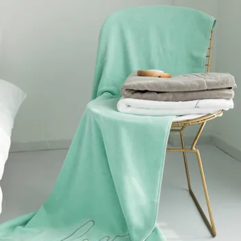 

Cotton Bath Towel Bathroom Big Soft Hotel Towel Super Absorbent Wrap Towels Women Thick Serviette Cheveux Beach Towel AC50TO