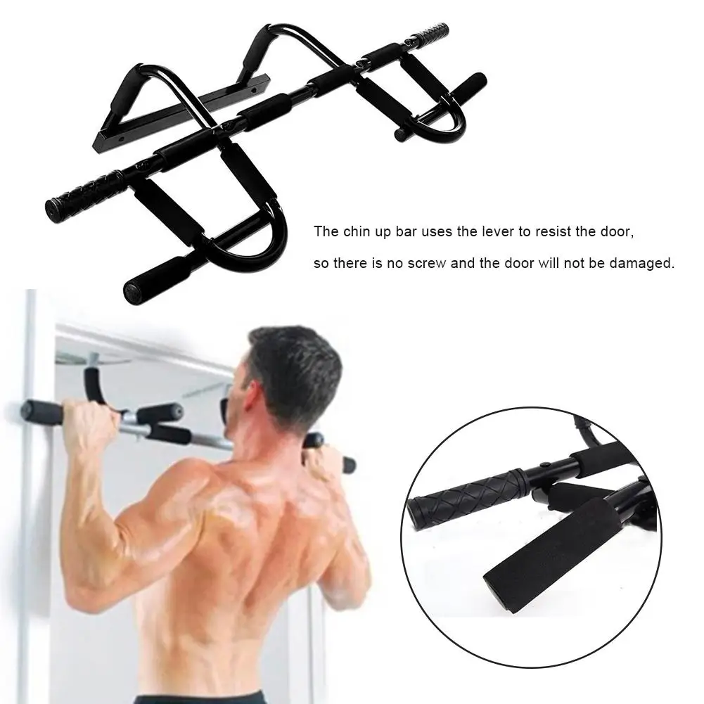 Kin Up Bars Draagbare Afneembare Pull Up Deur Bar Draagbare Chin-Up Bovenlichaam Trainer Fitness Bovenste body Workout - AliExpress sport & Entertainment