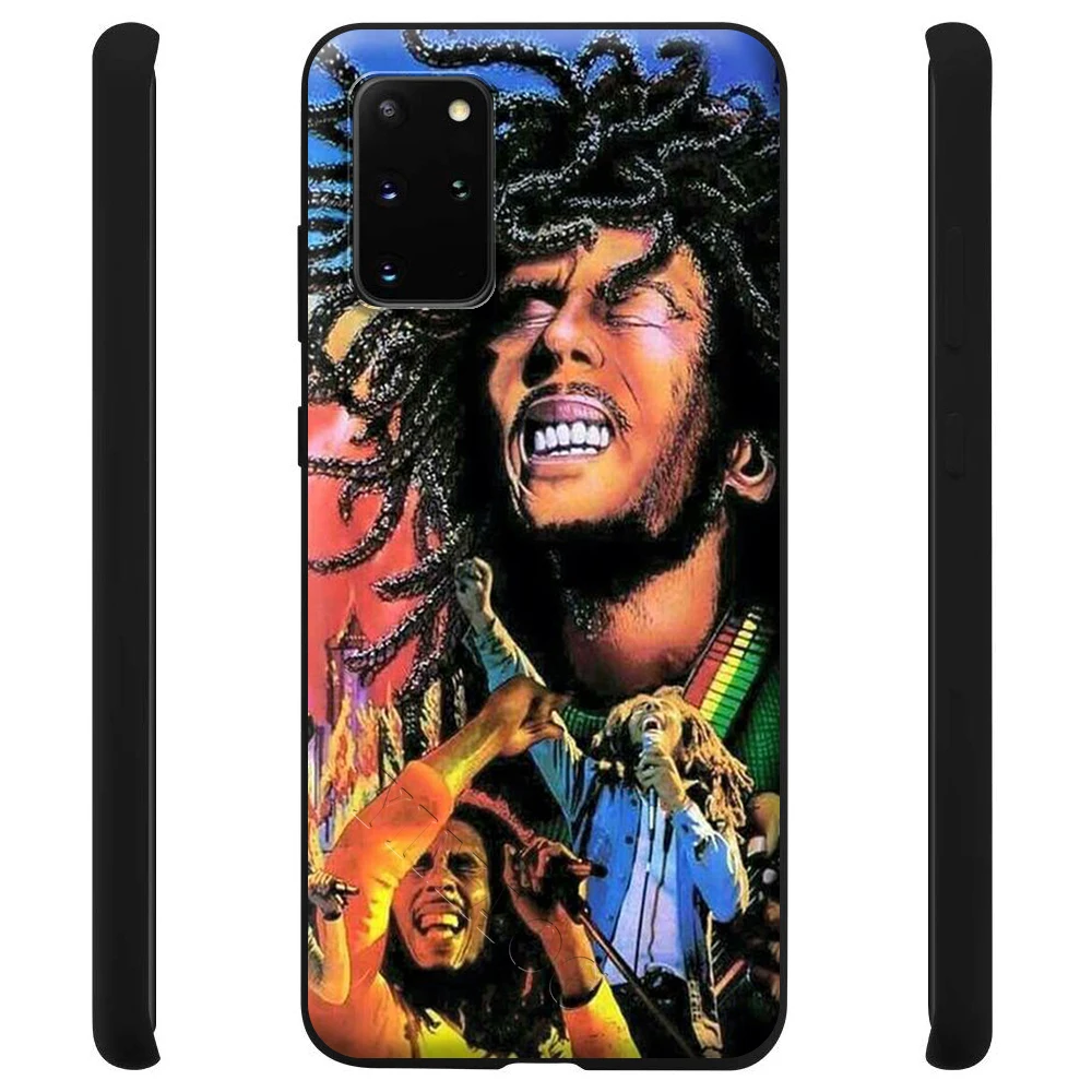 Мягкий силиконовый чехол YIMAOC Bob Marley для Samsung Galaxy S6 S7 S10e Edge S8 S9 Plus A3 A5 A6 A7 A8 A9 J6 Note 8 9