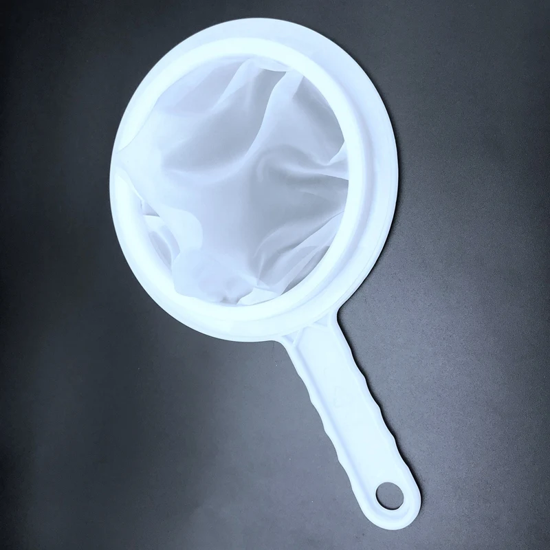 

Micro-Nylon Mesh Filter with Handle Kitchen Accessories Coffee Filter Strainer Juice Wine Herb Liquid Net Strain Filter Mesh