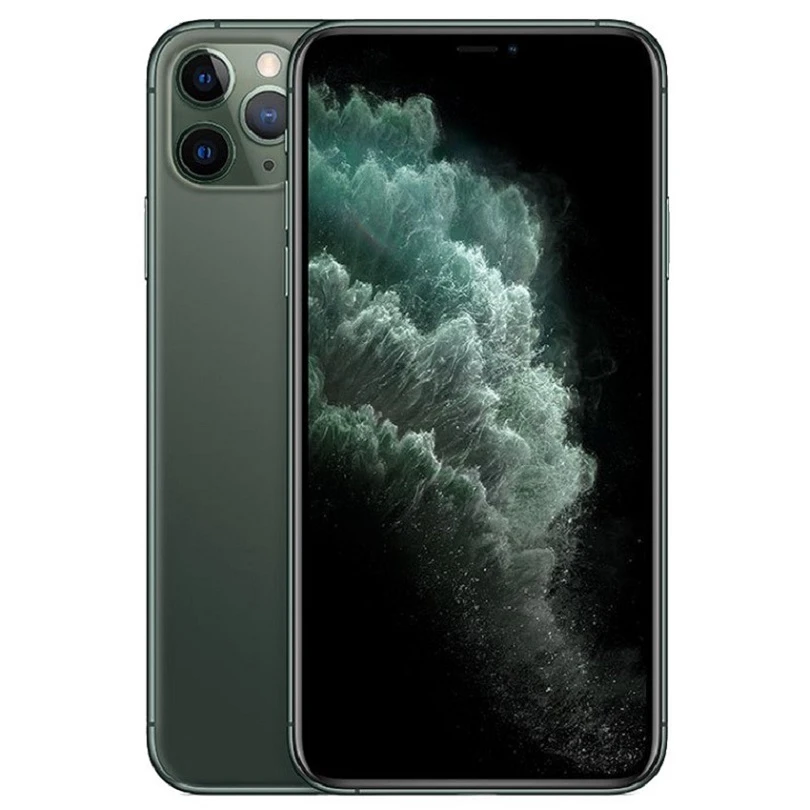 Original iPhone 11 Pro/Pro Max Triple Rear Camera 5.8/6.5" Super AMOLED Display A13 Chipset IOS 13 Smart Phone MI BlueTooth cell phones with 4 cameras