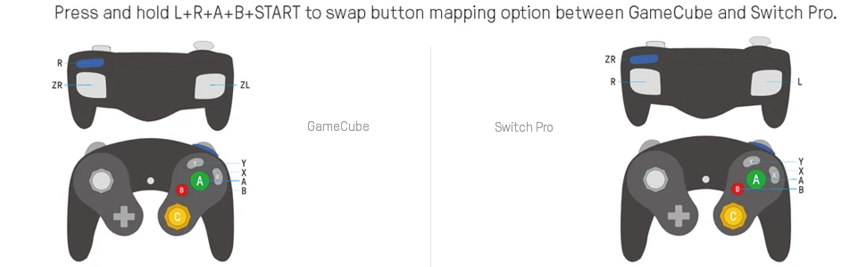 8bitDo GBros Wireless Adapter for NES SNES SF-C Classic Edition Wii Classic for Switch Gamecube