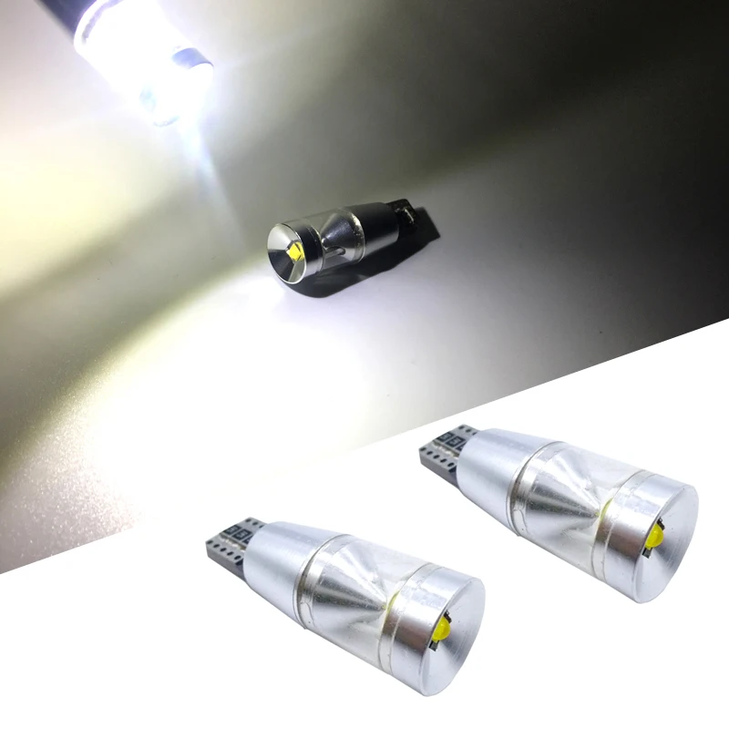 

2x High quality T10 Led Canbus W5W 194 168 cree chip License Plate Light Universal Car Clearance Light Side Wedge Light White