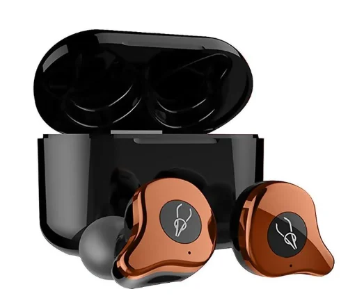 Gilding Copper Оригинальная беспроводная гарнитура Sabbat E12 Ultra TWS BT 5,0, Hi-Fi стерео наушники, спортивные наушники с быстрой зарядкой, чехол для бега - Цвет: Gilding Copper