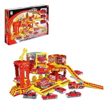 

Parking "Fire service", with 3 cars
