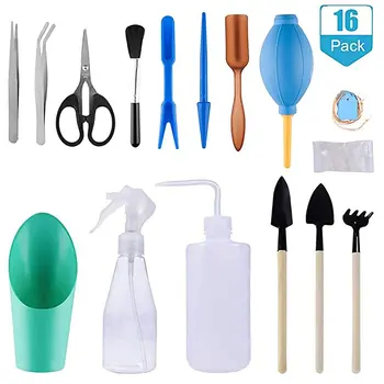 

Garden Planter Kit Succulent Planting DIY Tool Set Transplant Seedling Tool Bonsai Fertilizer Drilling Device