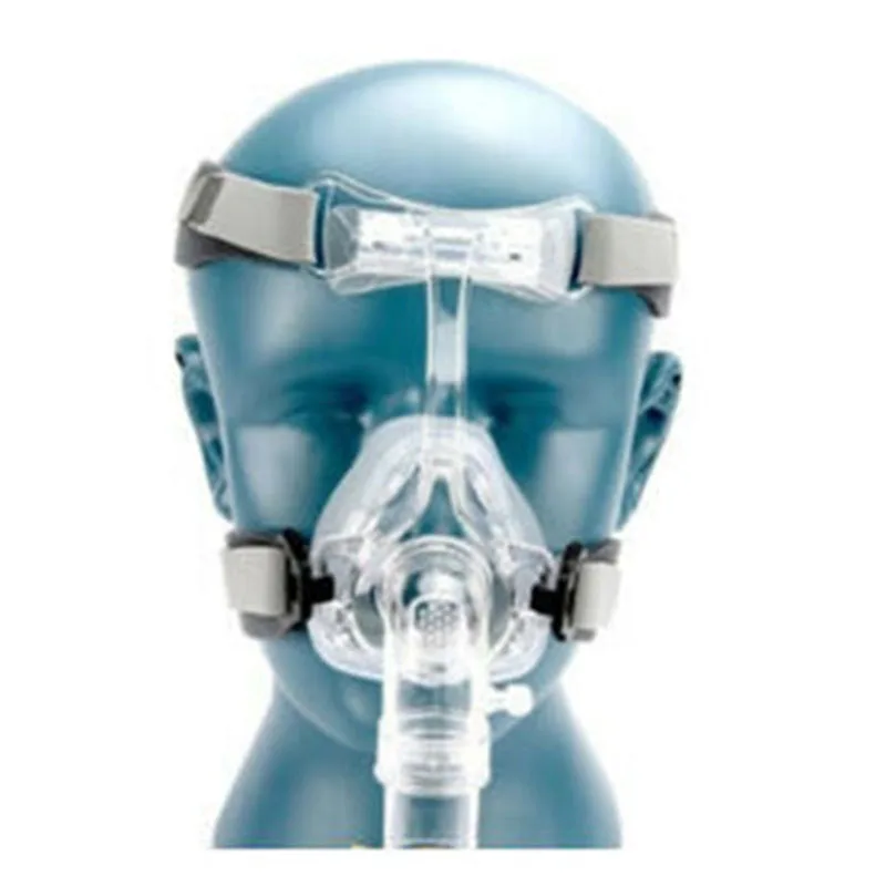 CPAP маска для носа, респиратор для сна и храпа, ремешок и головной убор для сна и храпа, силикагель, маска для лица - Цвет: NM2-S