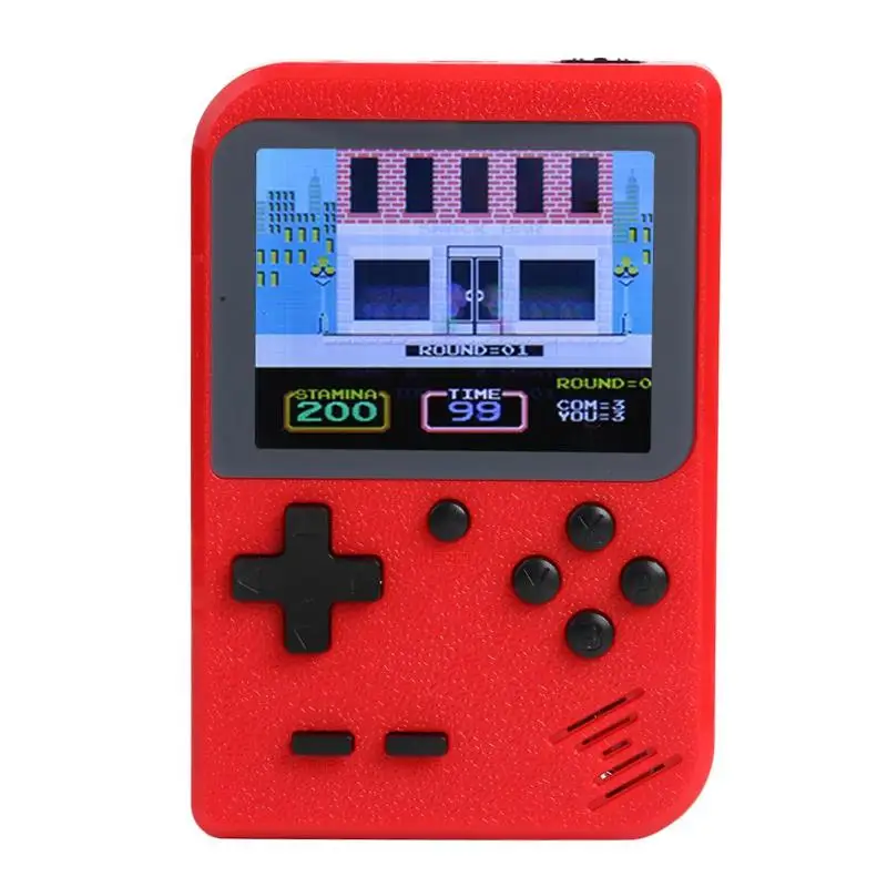 GC26 игровая консоль Ретро портативная игровая консоль и геймпад встроенные 500 игр 3-дюймовый TFT Дисплей ностальгия детей 128 м - Цвет: Red A