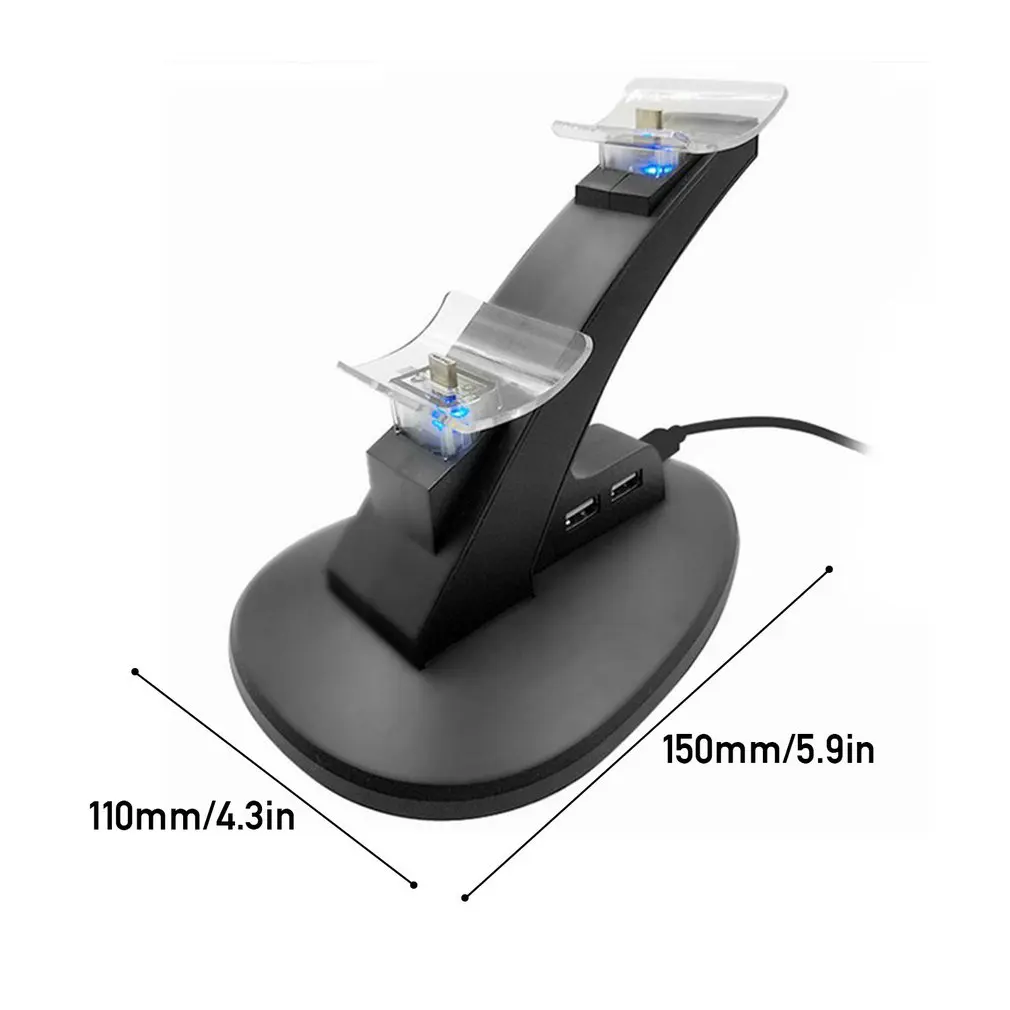 2 в 1 контроллер зарядная подставка ручка Двойная зарядка USB двойной зарядный интерфейс для переключения игр аксессуары