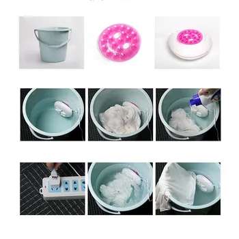 

Egogo Creative Ultrasonic Laundry Travel Portable Mini Washer Turbo Laundry High quality practical products