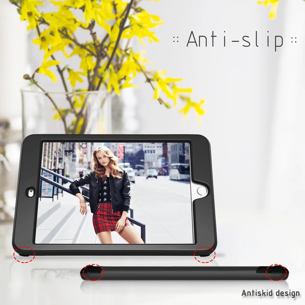 Для Apple iPad Mini 3 iPad Mini 2 Чехол, сверхпрочный противоударный жесткий пластиковый чехол+ Ударопрочный силиконовый резиновый защитный чехол