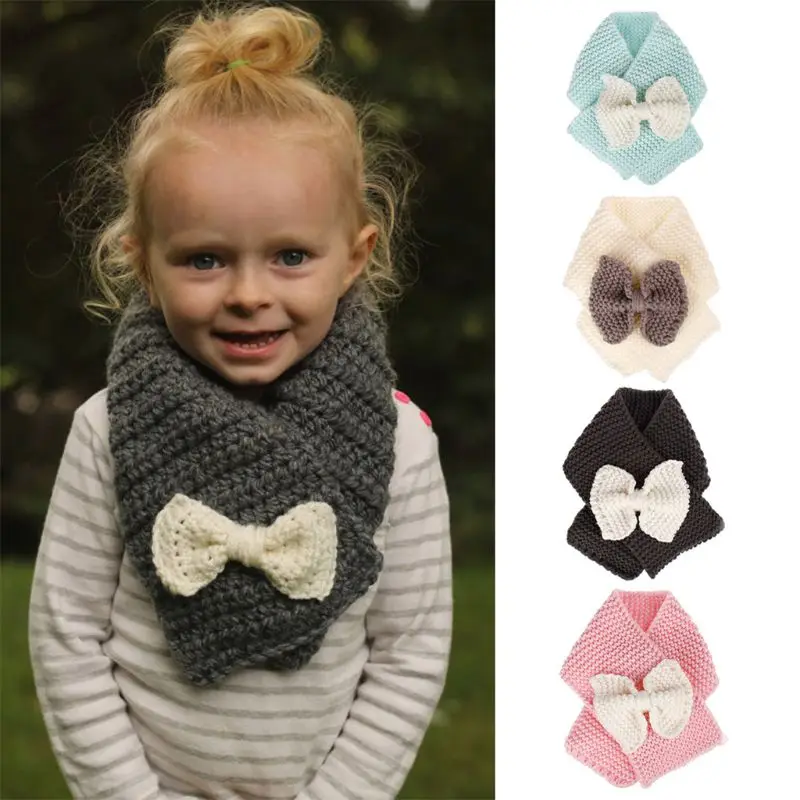 

Autumn Winter Warm Scarf Boy Girls Snood Shawl Ring Neck Wraps Scarves baby accessories