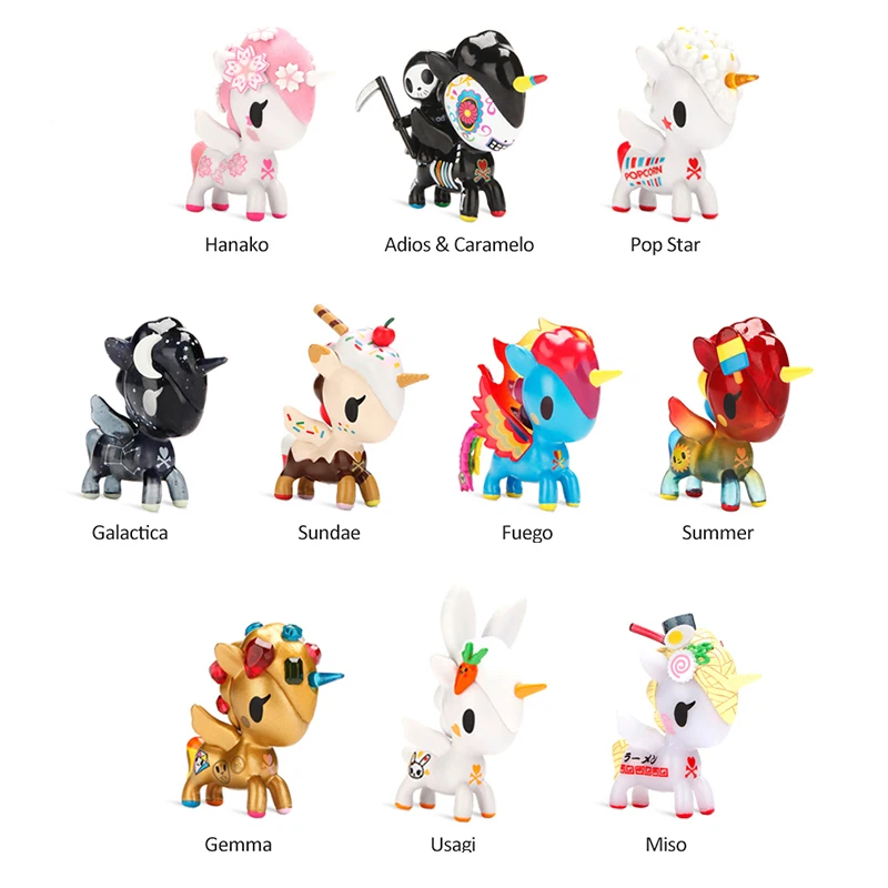 Оригинальная игрушка Tokidoki Единорог милый единорог модель животного подарок на