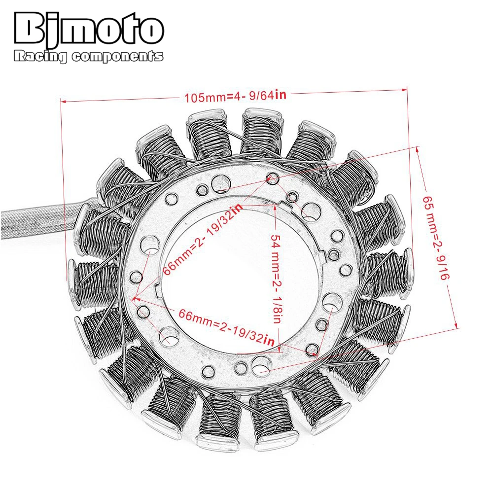 Мотоцикл 26440171A статор Катушка Для Ducati 1098 2007-2008 1098 R 2008-2009 1098 RBAYLISS 2009 S 2007-2008 Стандартный стриколор