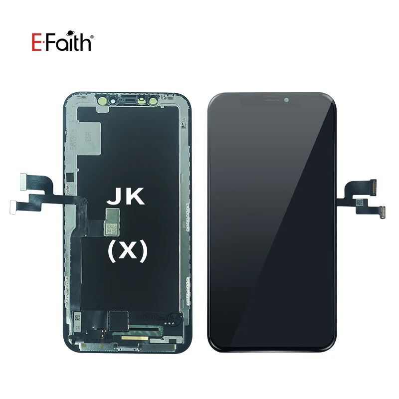 20 шт. EFaith Amoled для iPhone X JK ЖК дисплей сенсорный экран дигитайзер в сборе Замена того же размера и хорошего цвета