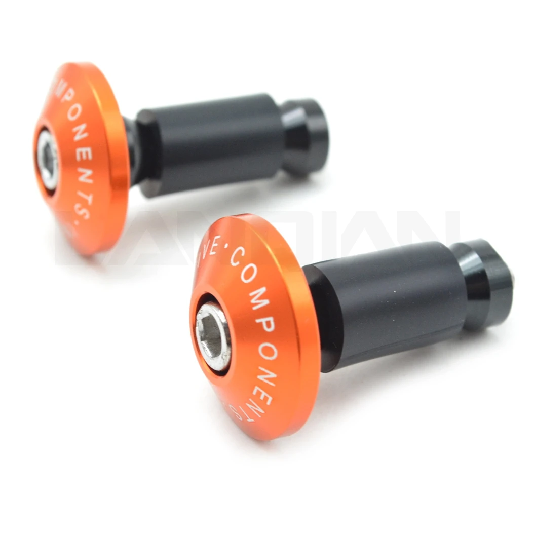 Для Yamaha Kawasaki KTM Honda руль мотоцикла конец 7/8 ''ручка бар ручки крышки анти Вибрирующая пробка Байк универсальные запчасти