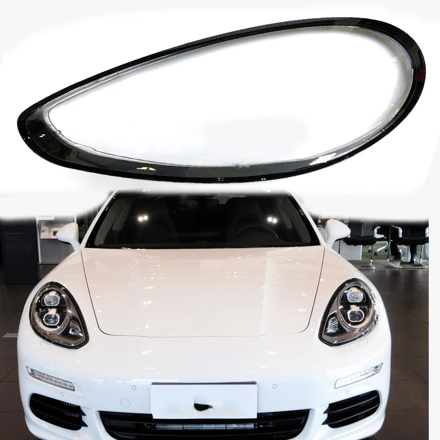 Для Porsche Panamera 2014 2016 линзы для передних фар стеклянная маска крышка лампы
