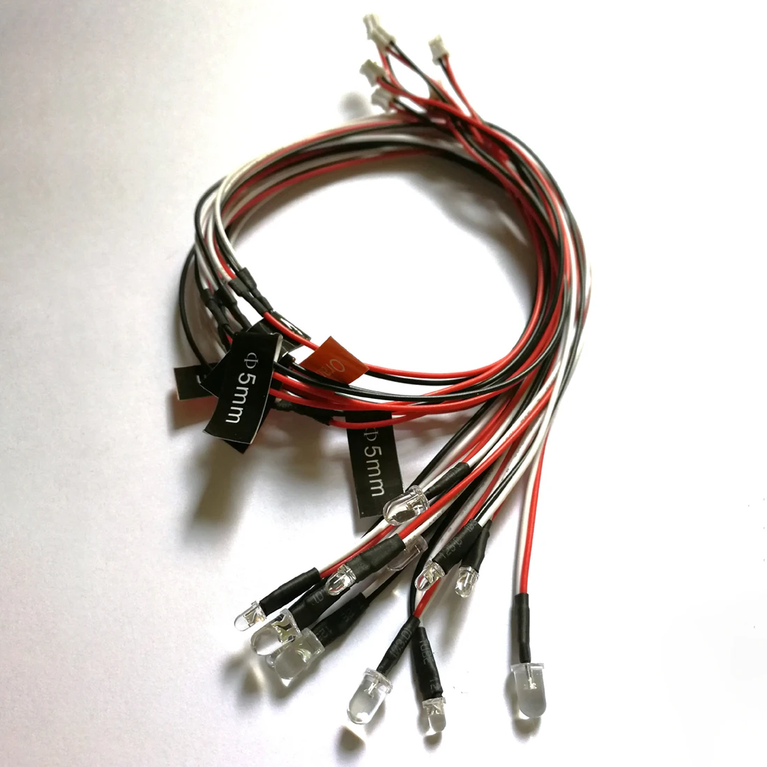 2-In-1 Flashing And Stearing Lamp 12 LED Simulation Headlight For 1:10 RC Electric Oil Car/Ship/Airplane Model
