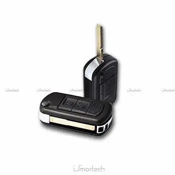 

Plegable Llavero Control remoto de 3 BOTONES Funda para Range Rover Sport Land Rover Discovery