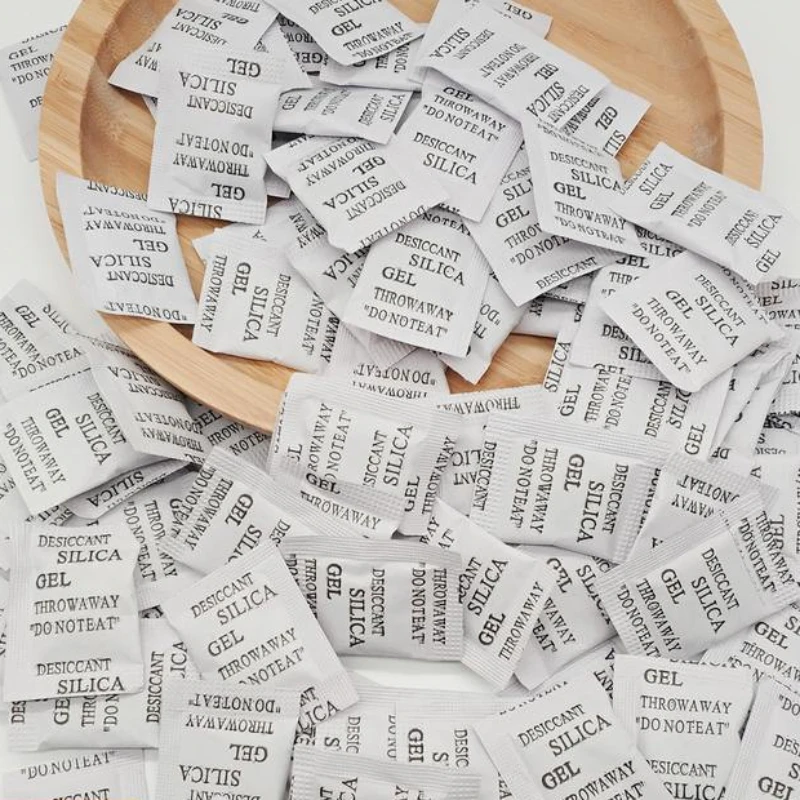 Silica Gel Desiccant Clothes Leather Mildew Proof And Metal Rust Proof Useful Household Accessories 50 Packets Moisture Absorber