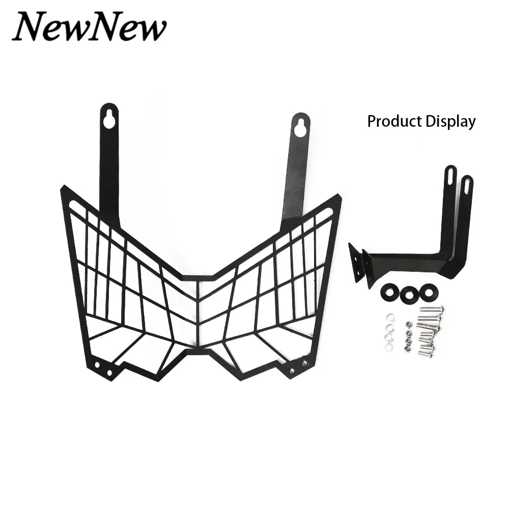 Аксессуары для мотоциклов CNC алюминиевая Фара свет решетка Защитная крышка протектор для Kawasaki KLR 650 KLR650 2008