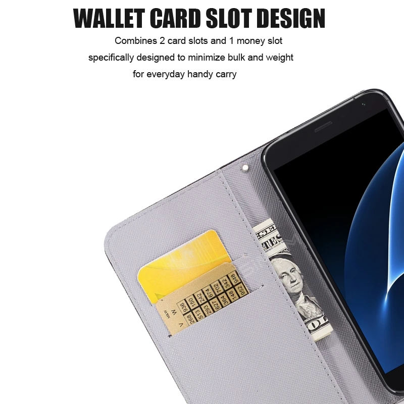 Кожаный чехол-книжка с рисунком Совы и цветов, мягкий чехол для samsung Galaxy S3 S4 S5 Neo mini S6 S7 edge S8 S9 Plus