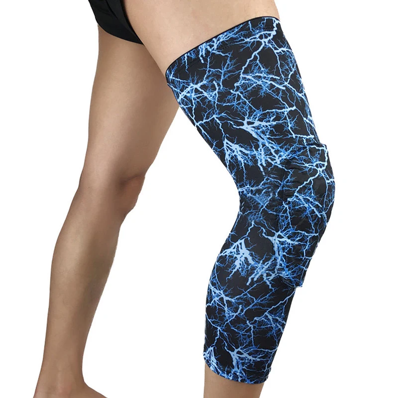 

Honeycomb Basketball Leg Knee Pad Long Sleeve Protector Gear Crashproof Kit New