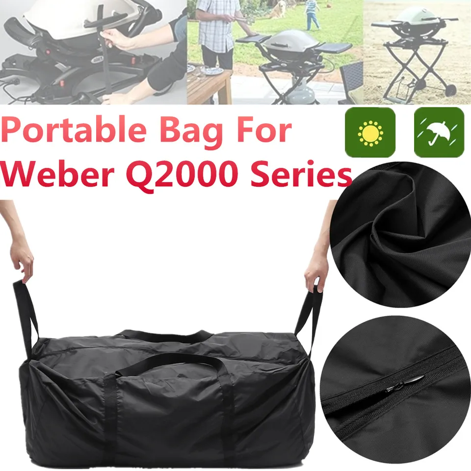 weber q rolling duffel bag