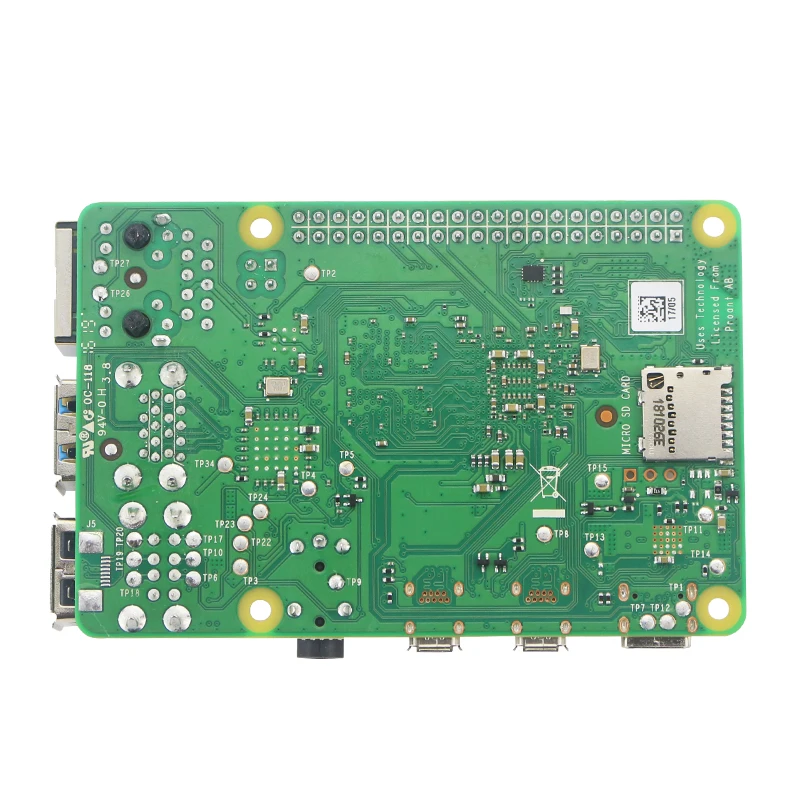 Raspberry Pi 4 Модель B плата 1 г 2 ОЗУ и 5 WiFi Bluetooth 0 с Чехол блок питания теплоотвод для
