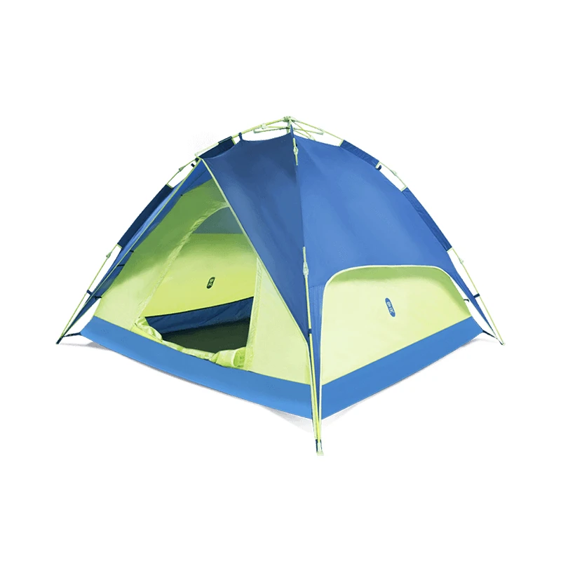 Zenph Открытый Кемпинг палатки 3-4 человек автоматическая скорость открытый палатки двойной слой водонепроницаемый пляж Пешие прогулки палатки - Цвет: L Double Layer Tents