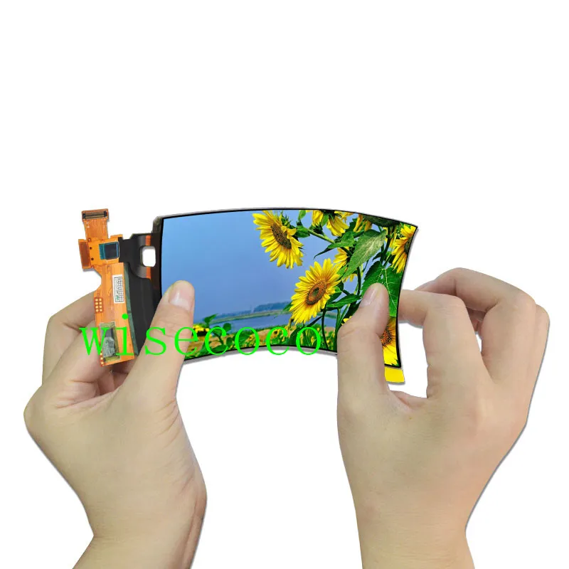 Тонкий 5,5 дюймовый гибкий oled-дисплей 1440X2560 Amoled экран Гибкая панель 2k дисплей