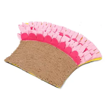 

1pc Pet Carpet Grinding Claw Decorative Creative Sleeping Mat Scratcher Carpet Floor Pad for Kitten Cat Pet