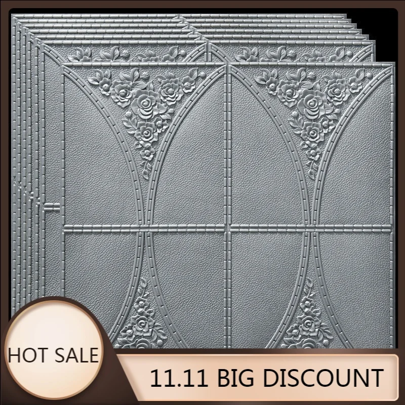 3D наклейки на стену для гостиной кухни фона телевизора мягкая наклейка декора