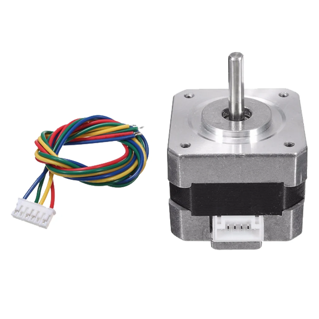 Nema 17 Bipolar Stepper Motor 28N.cm 0.4A 12V 4 Wire For CNC/3D Printer