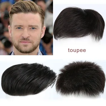 

LANLAN toupee Men's Wig Head usage bald Alopecia Advanced knitting technology Dyeable 3 models Custom product