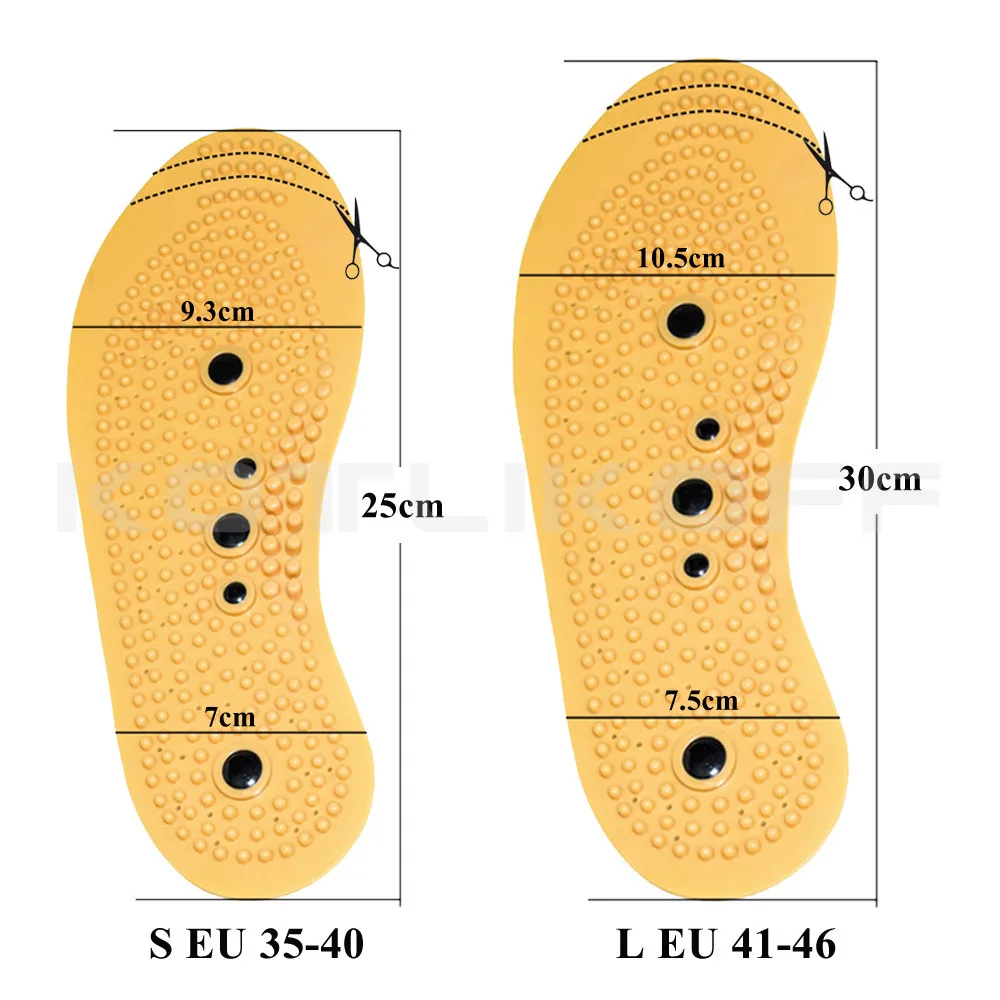 EID Магнитная Акупрессура стельки для похудения потеря веса Массаж ног обувные колодки массажные ноги забота о здоровье магнит стелька подошва