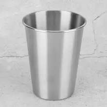 350 мл дети взрослые из нержавеющей стали кемпинг для пикника чай вода напиток сок пивная чашка многоразовая кофейная чашка