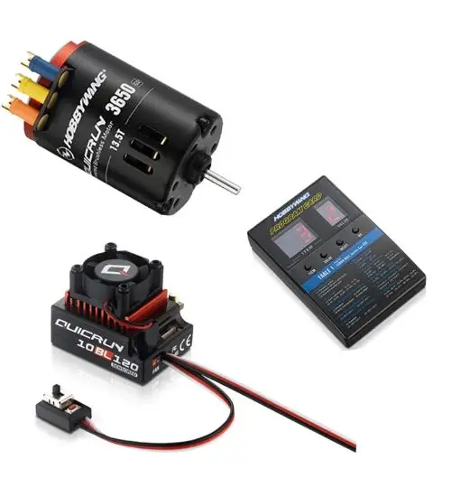 Quicrun 3650 sd g2 quicrun 10bl120 120a датчиками+ led 프로그램 box_general 빗 rc 1/10 자동차 용