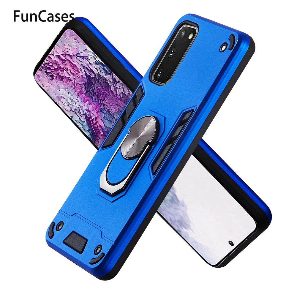 Silicone Car Magnetic Holder Mobile Cases For hoesje Samsung S10 Lite Hard PC Cover Galaxy ajax A91 S20 Ultra Plus Capa | Мобильные