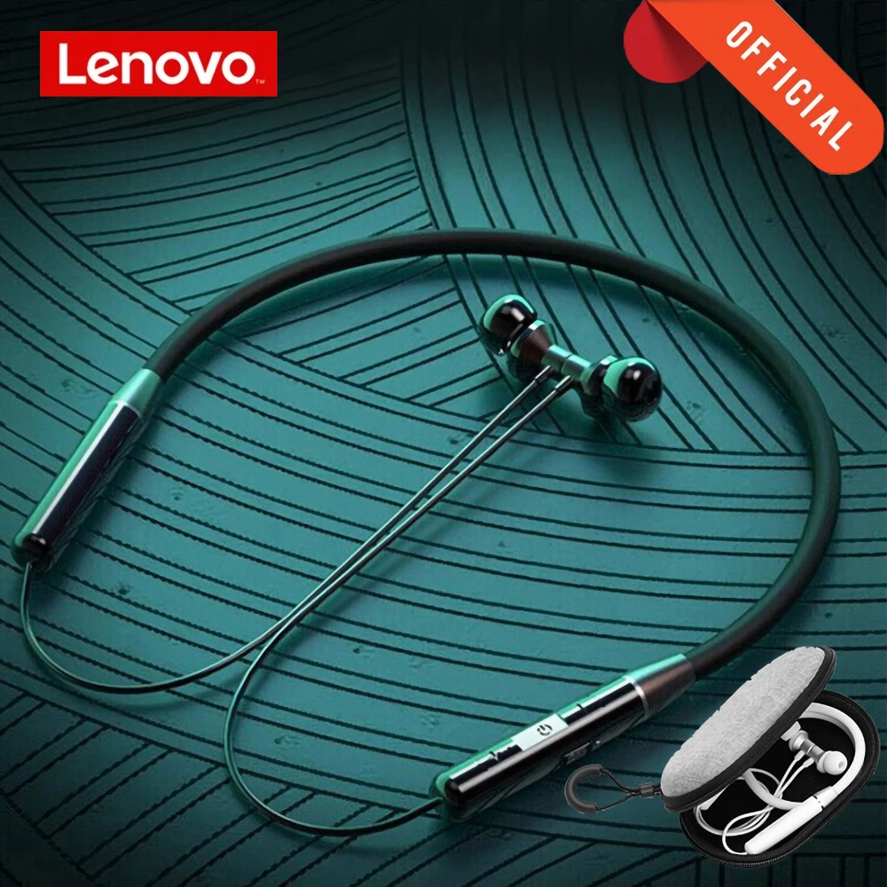 Lenovo HE05 беспроводные Bluetooth наушники BT5.0 спортивные для бега IPX5 водонепроницаемые