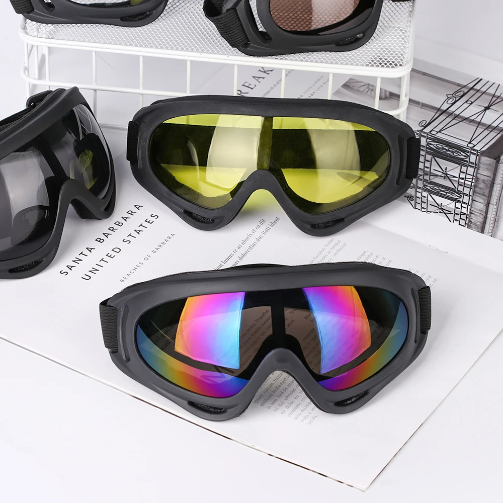 1 шт., новые зимние ветрозащитные очки для спорта на открытом воздухе, лыж, сноуборд, защитные очки, товары для велоспорта, пылезащитные линзы, солнцезащитные очки