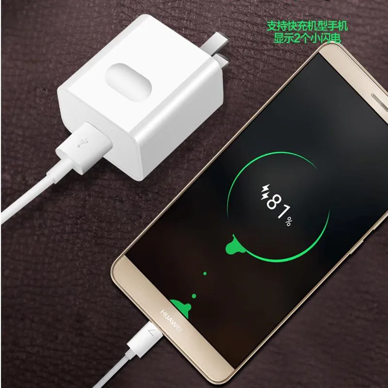huawei P20 SuperCharge быстрое зарядное устройство EU US UK штекер 5A type C кабель для huawei P9 P10 Plus mate 9 10 Pro Honor 10 9 V10