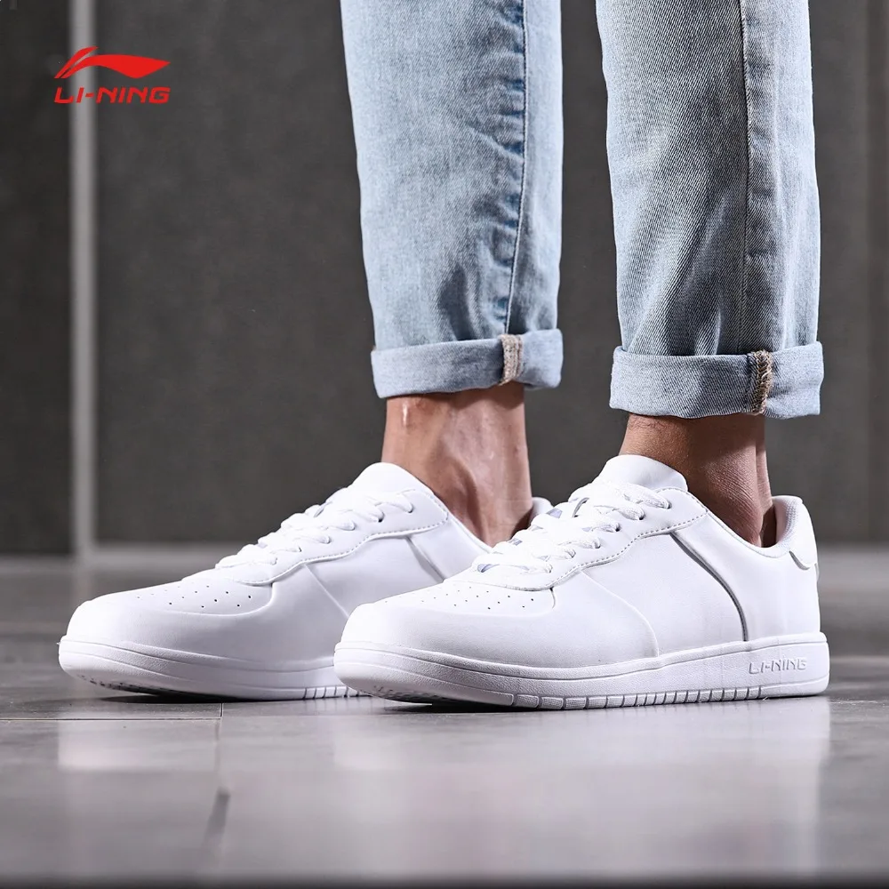 Li-Ning Для мужчин SUPERWAVE прогулочная обувь для отдыха, светильник Вес носимых подкладка комфорт классические кроссовки спортивная обувь AGCN077 SJFM18