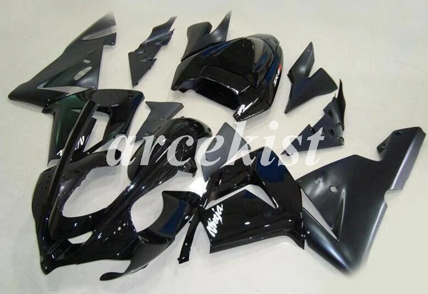 4 подарки ABS мотоцикл обтекатели комплект подходит для kawasaki Ninja ZX10R 2004 2005 04 05 10R ZX-10R кузова набор черный